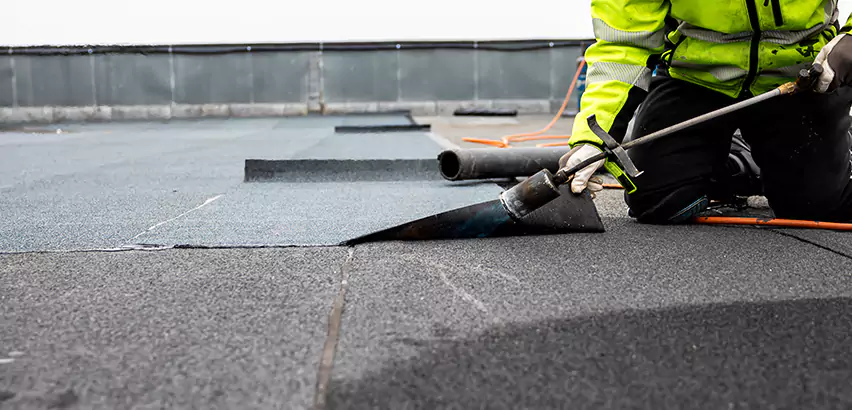 Residential Flat Roof Repair in Gurnee