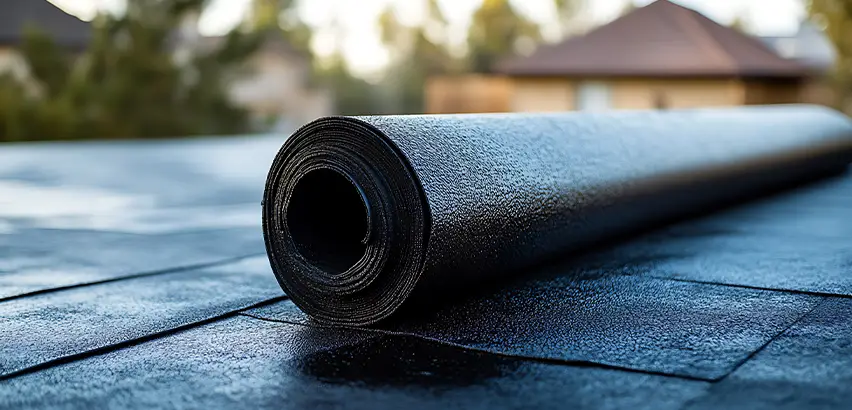 Rubber Flat Roof Replacement in Gurnee