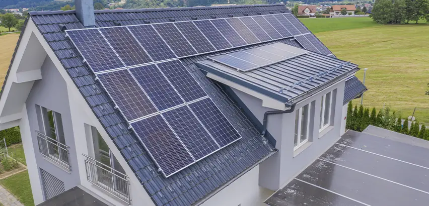 Residential Solar Roof Installation in Gurnee